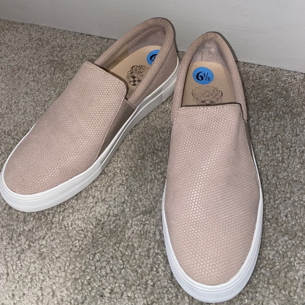Tan shoes